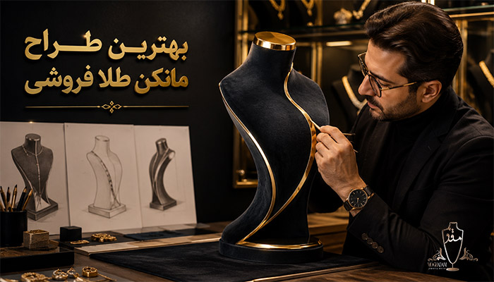 بهترین طراح مانکن طلا فروشی